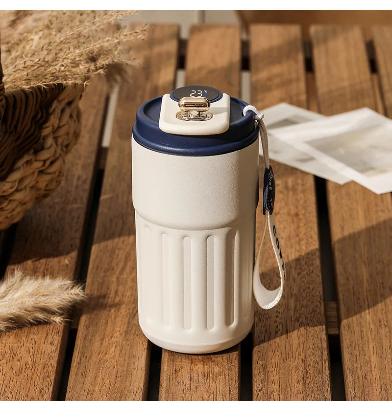 Bouteille isotherme intelligente 450ml – Affichage LED de température