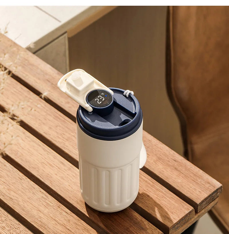 Bouteille isotherme intelligente 450ml – Affichage LED de température