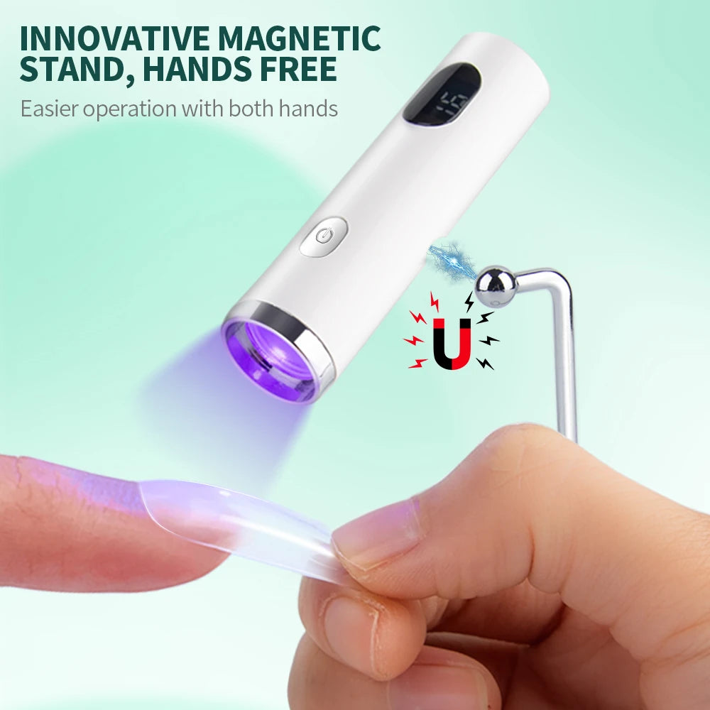 Mini lampe UV ongles portable