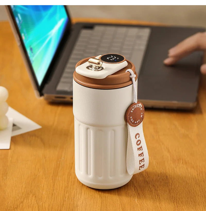 Bouteille isotherme intelligente 450ml – Affichage LED de température