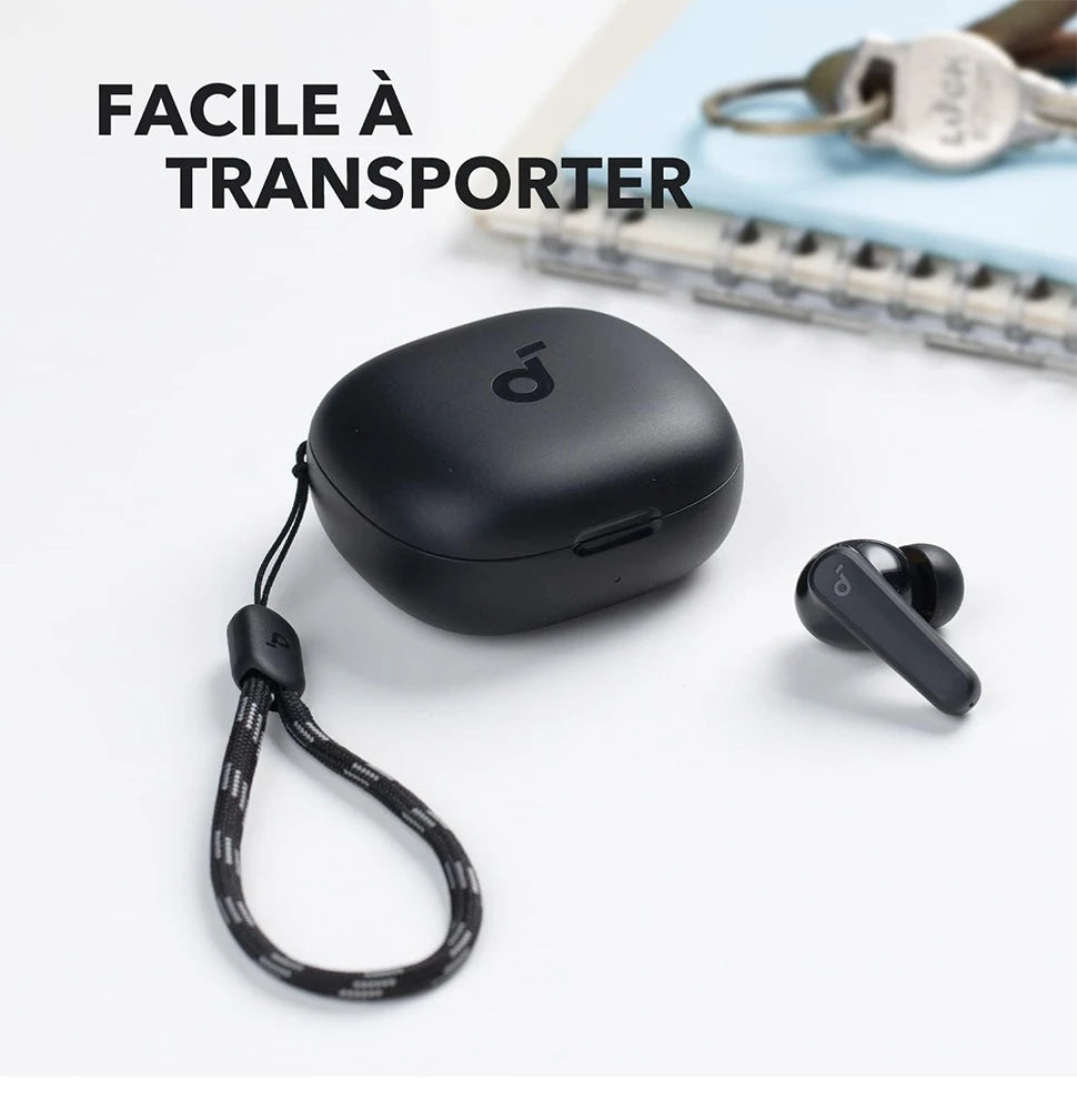 Écouteurs Bluetooth ANKER 5.3 Sans Fil - Autonomie 30H - Étanche IPX5
