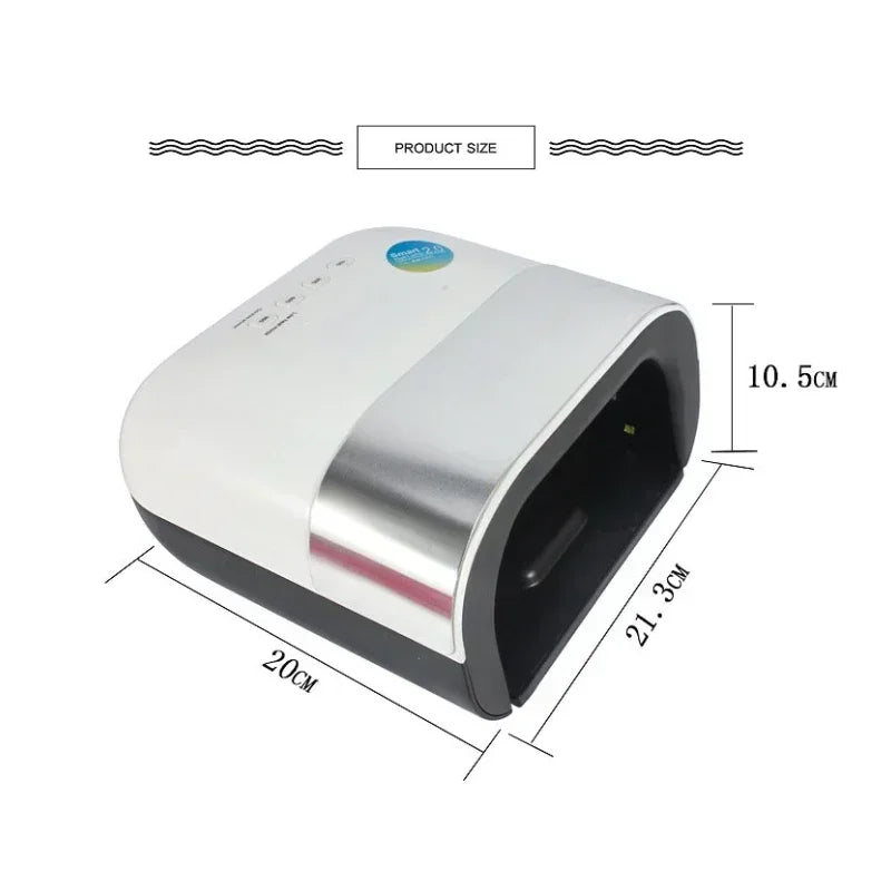 INSIS FEMME Sèche-Ongles UV LED 48W - 36 LEDs - Double Source Lumineuse 365+405nm