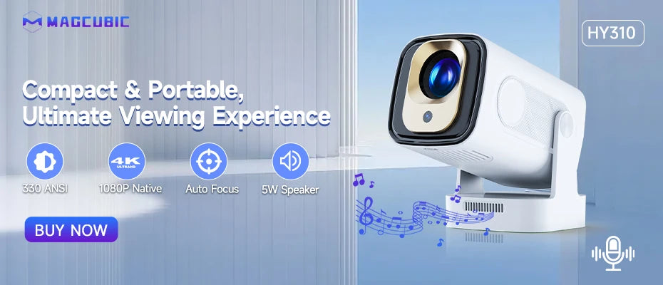 Vidéo projecteur portable Full HD