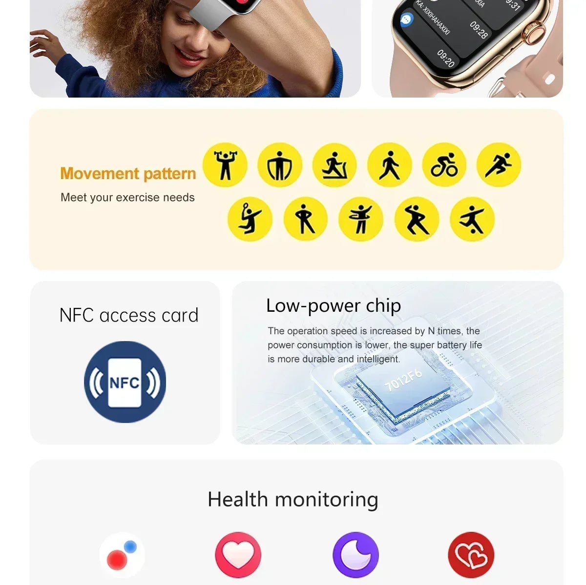 Montre connectée SmartFit