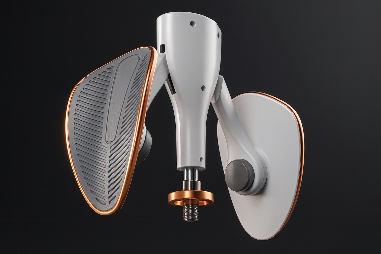 Grip strengthener device without text
