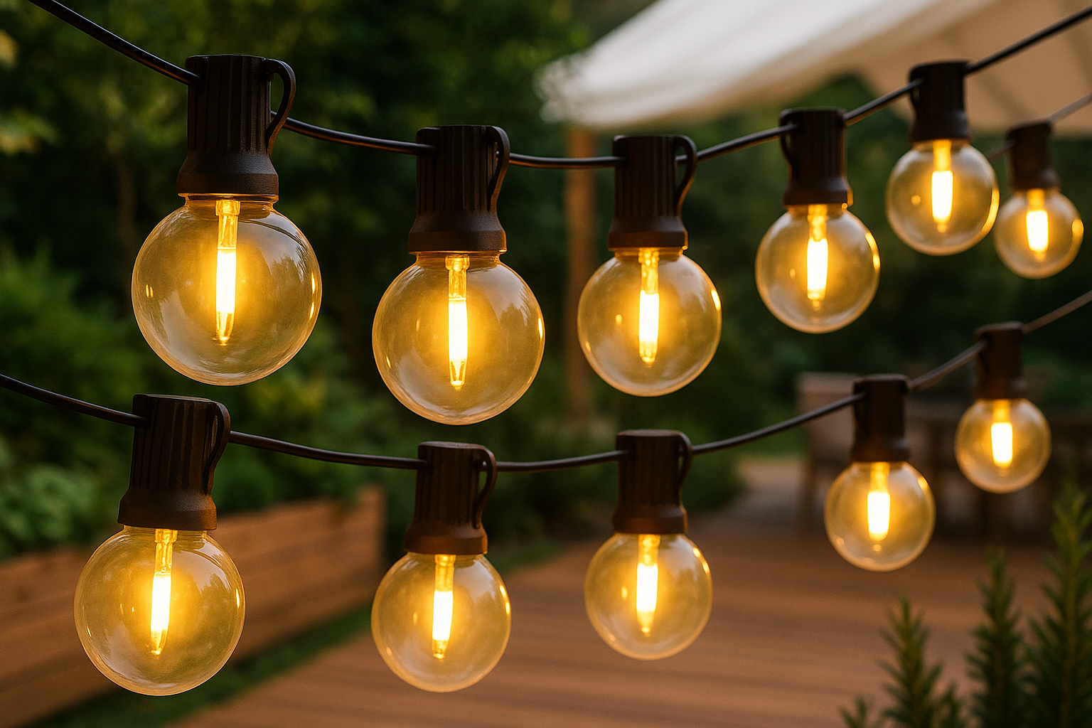 Guirlandes LED KIKIELF dans différents environnements