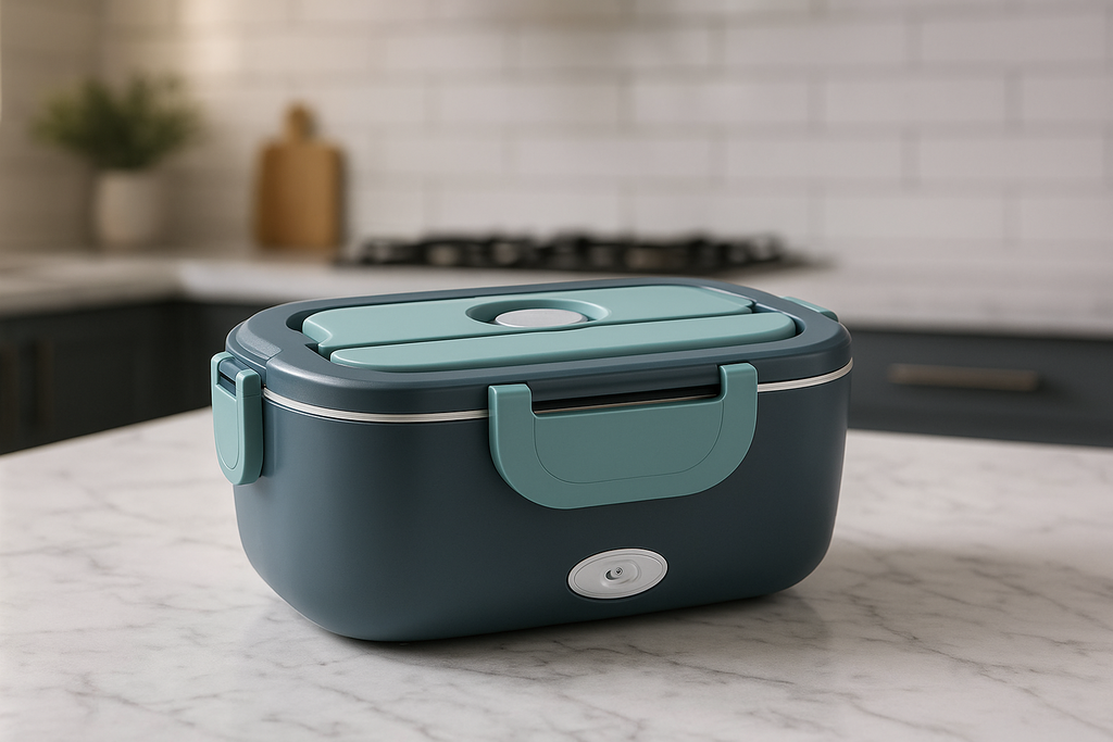 Lunch box électrique avec différents arrière-plans