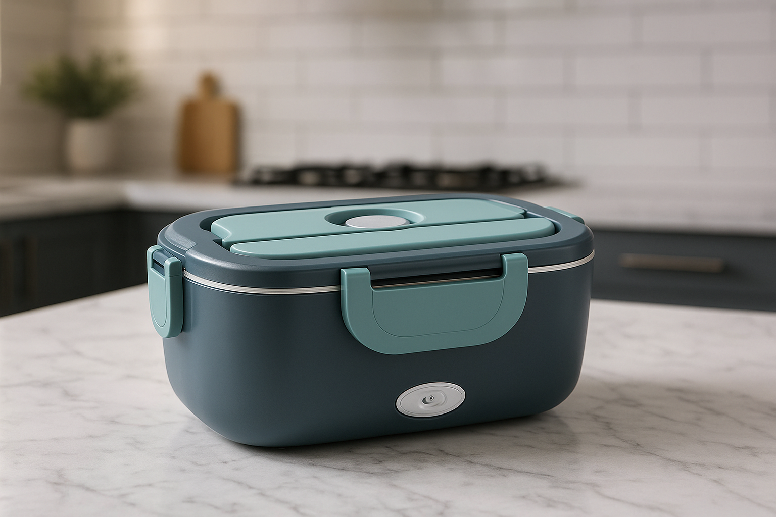Lunch box électrique avec différents arrière-plans